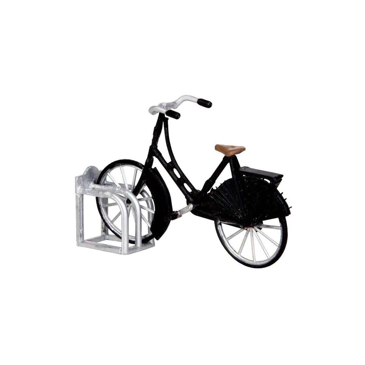 Vélo vintage garé Lot de 2 Lemax