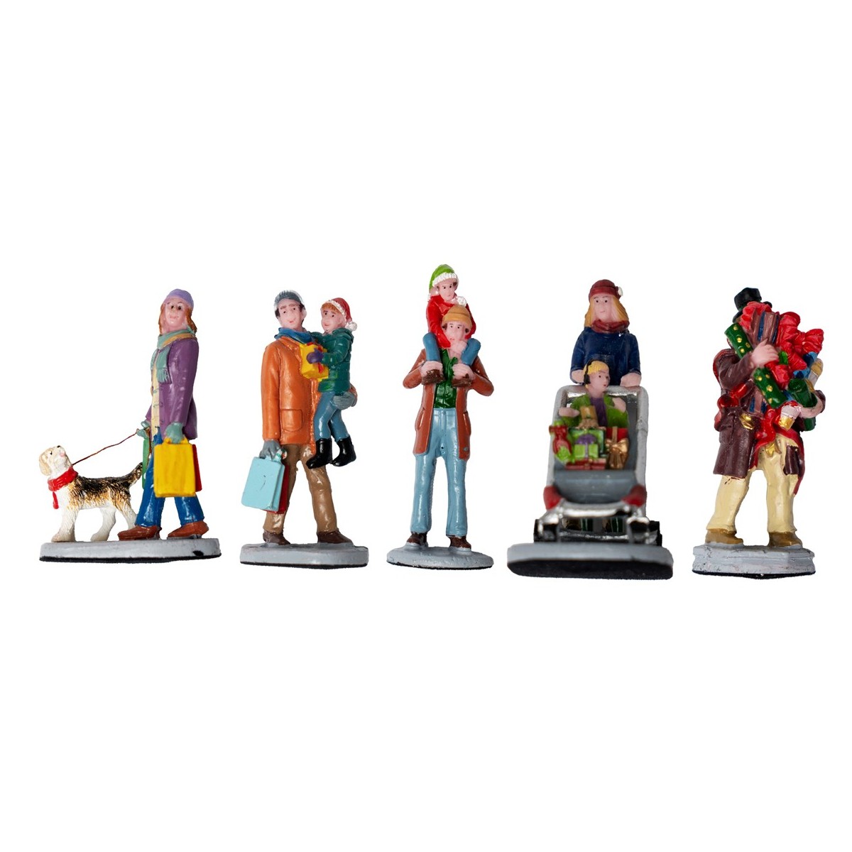 Figurines aimantées pour plateforme magnétique Lot de 5