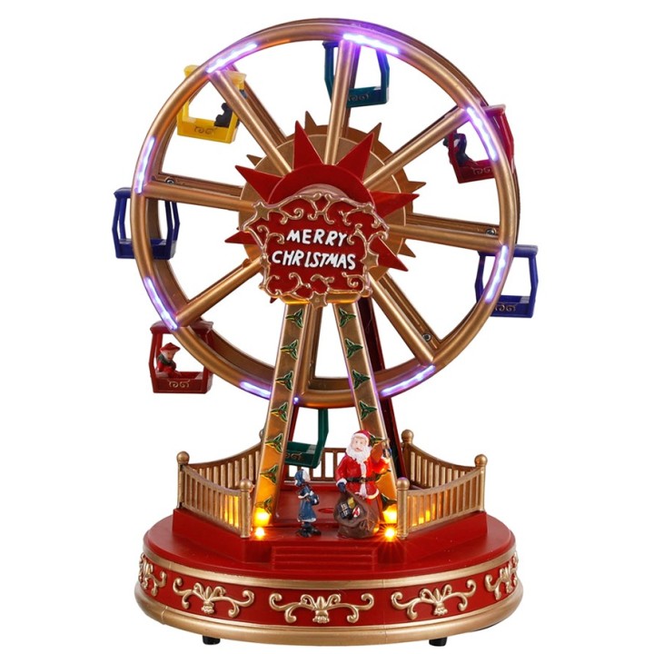 Grande roue animée lumineuse sonore Luville