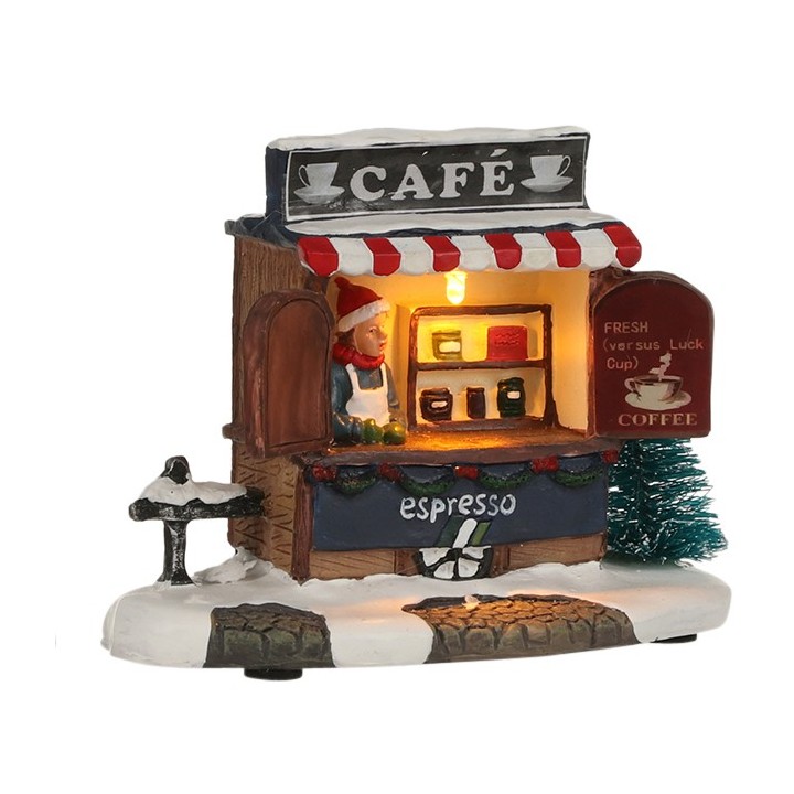 Stand de café lumineux Luville