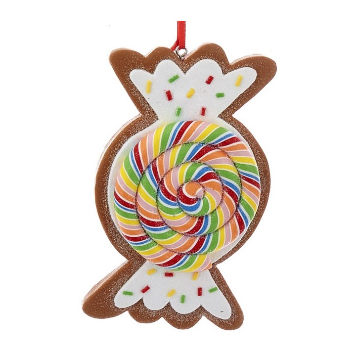 Suspension sapin Bonbon pain d'épices