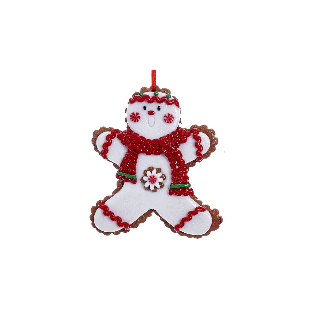 Suspension sapin Noël Bonhomme pain dépices