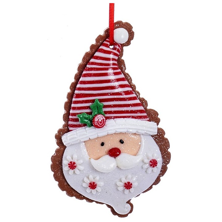 Suspension sapin Père Noël pain dépices