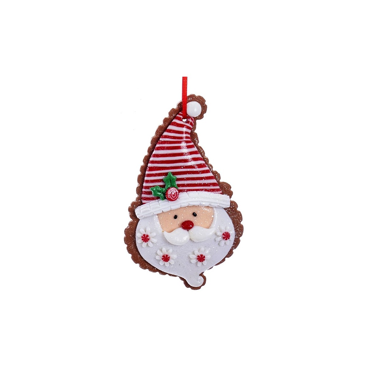 Suspension sapin Père Noël pain dépices