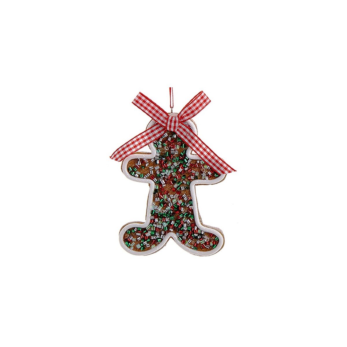 Suspension sapin Noël Bonhomme pain d'épices