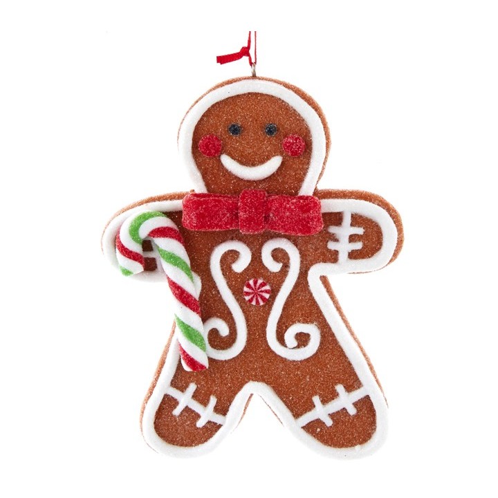 Suspension sapin Noël Bonhomme pain d'épices