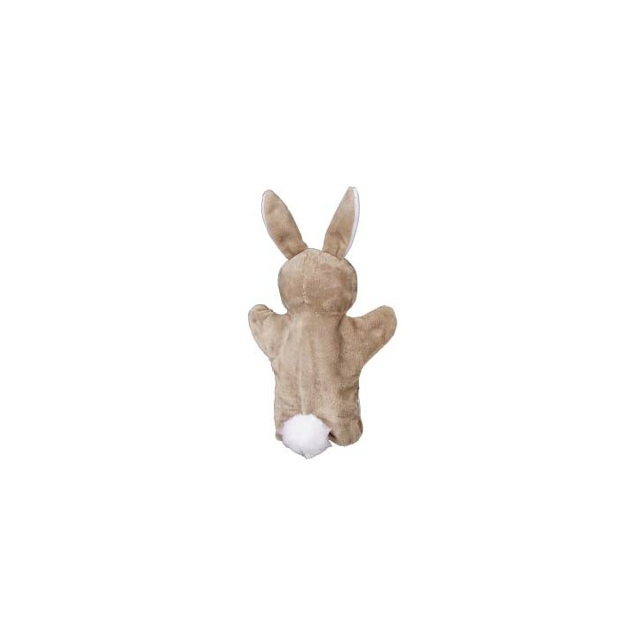 Marionnette à main en tissu lapin 24 cm