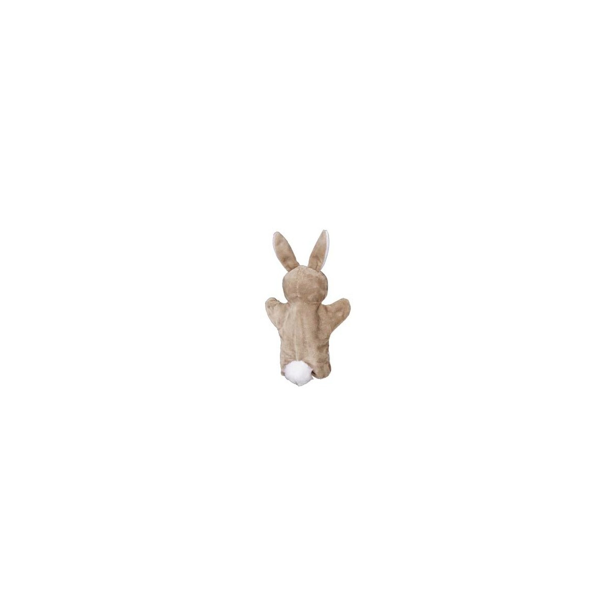 Marionnette à main en tissu lapin 24 cm