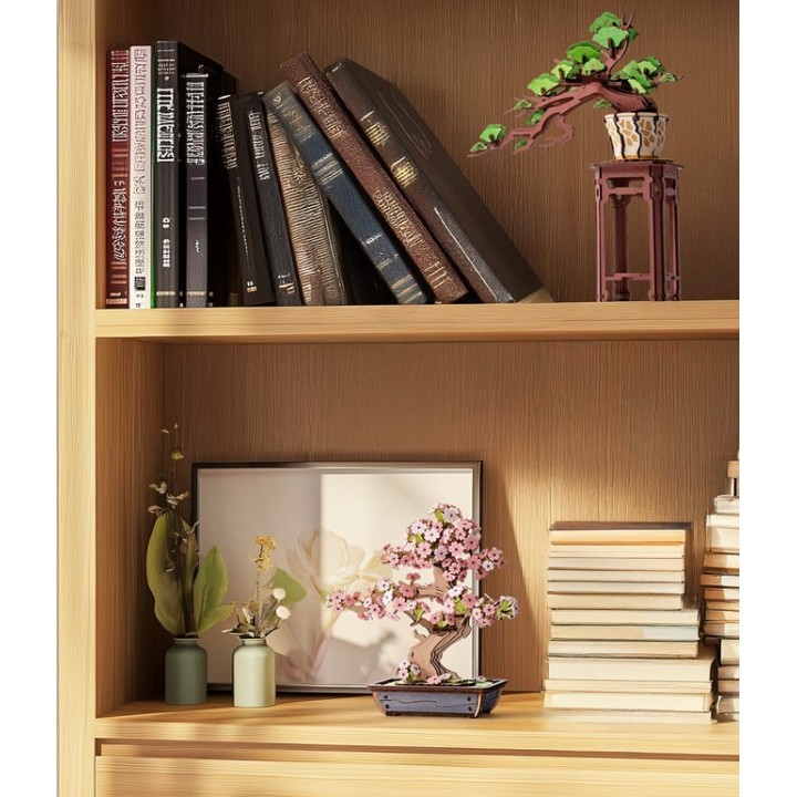 Maquette en bois Bonsaï cerisier japonais