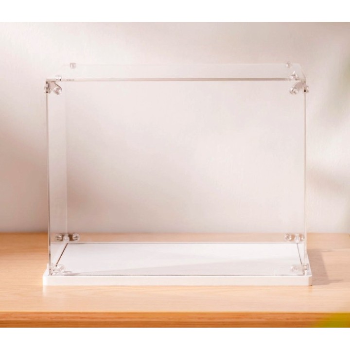 Boïte de présentation transparente anti-poussière