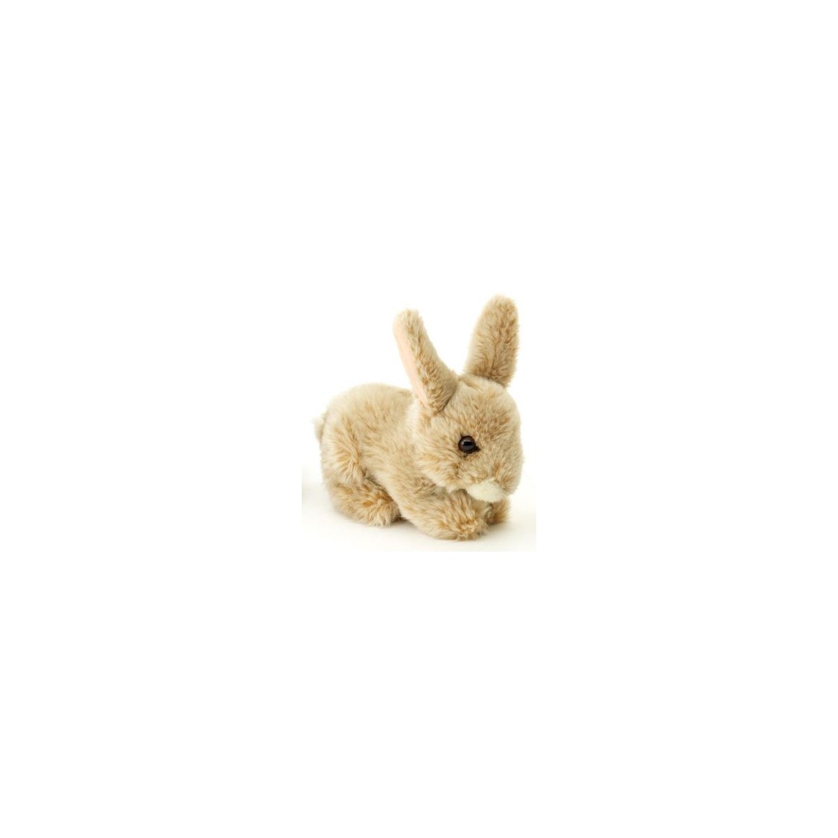 Peluche lapin beige 18 cm