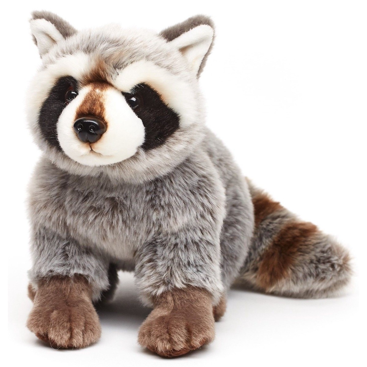 Peluche raton laveur 25 cm