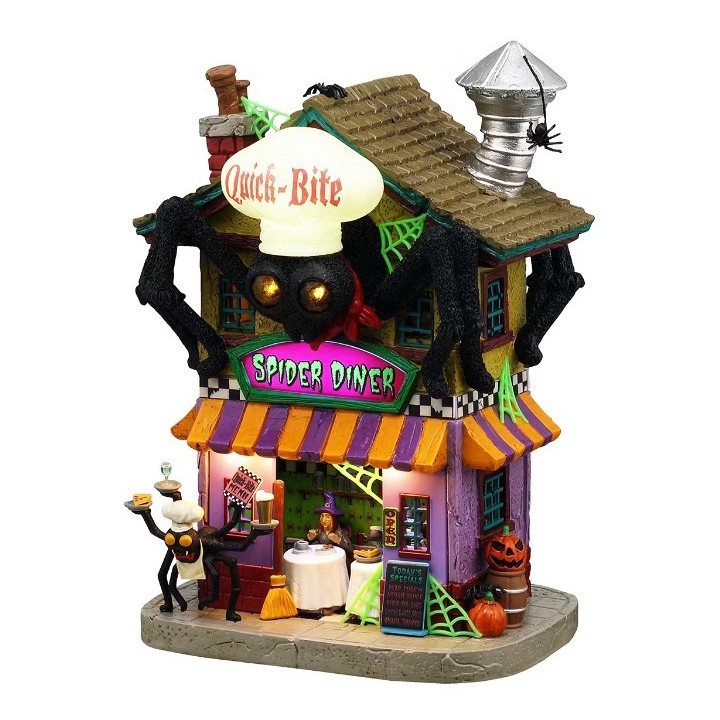 Restaurant Araignée lumineux LEMAX Spooky Town