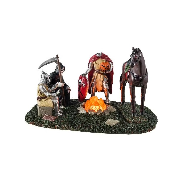 Feu de camp maudit lumineux LEMAX Spooky Town