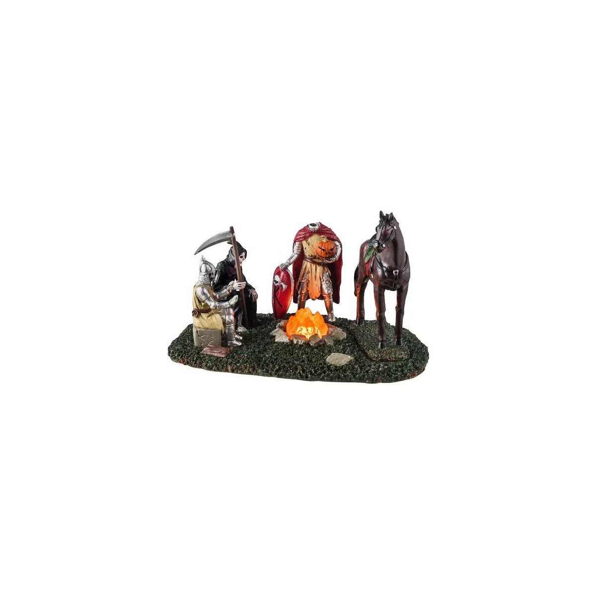 Feu de camp maudit lumineux LEMAX Spooky Town