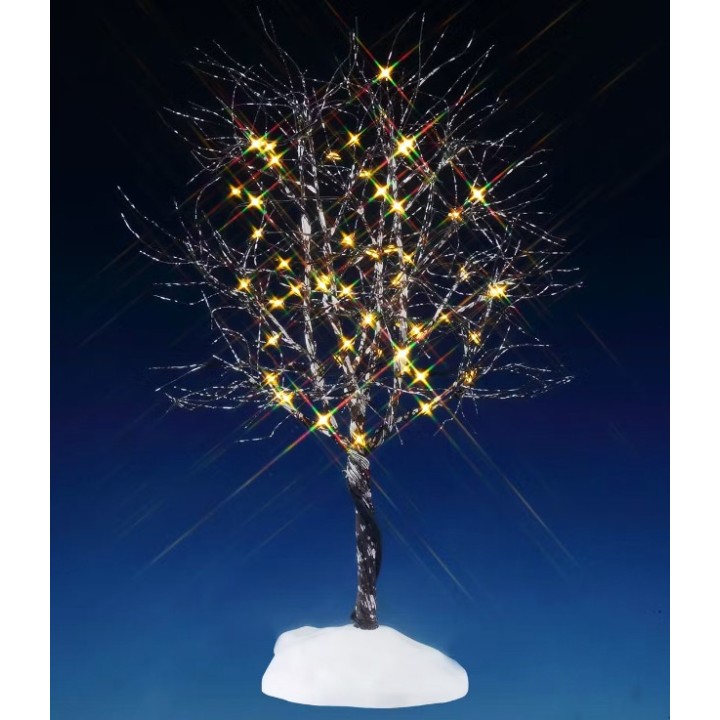 Noyer cendré lumineux doré 24 cm LEMAX