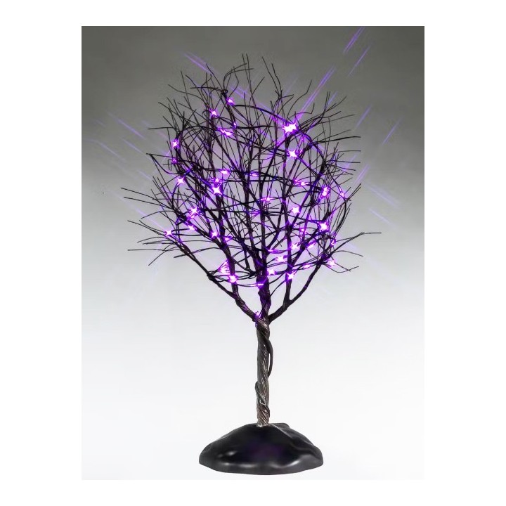 Arbre lumineux violet 23 cm LEMAX