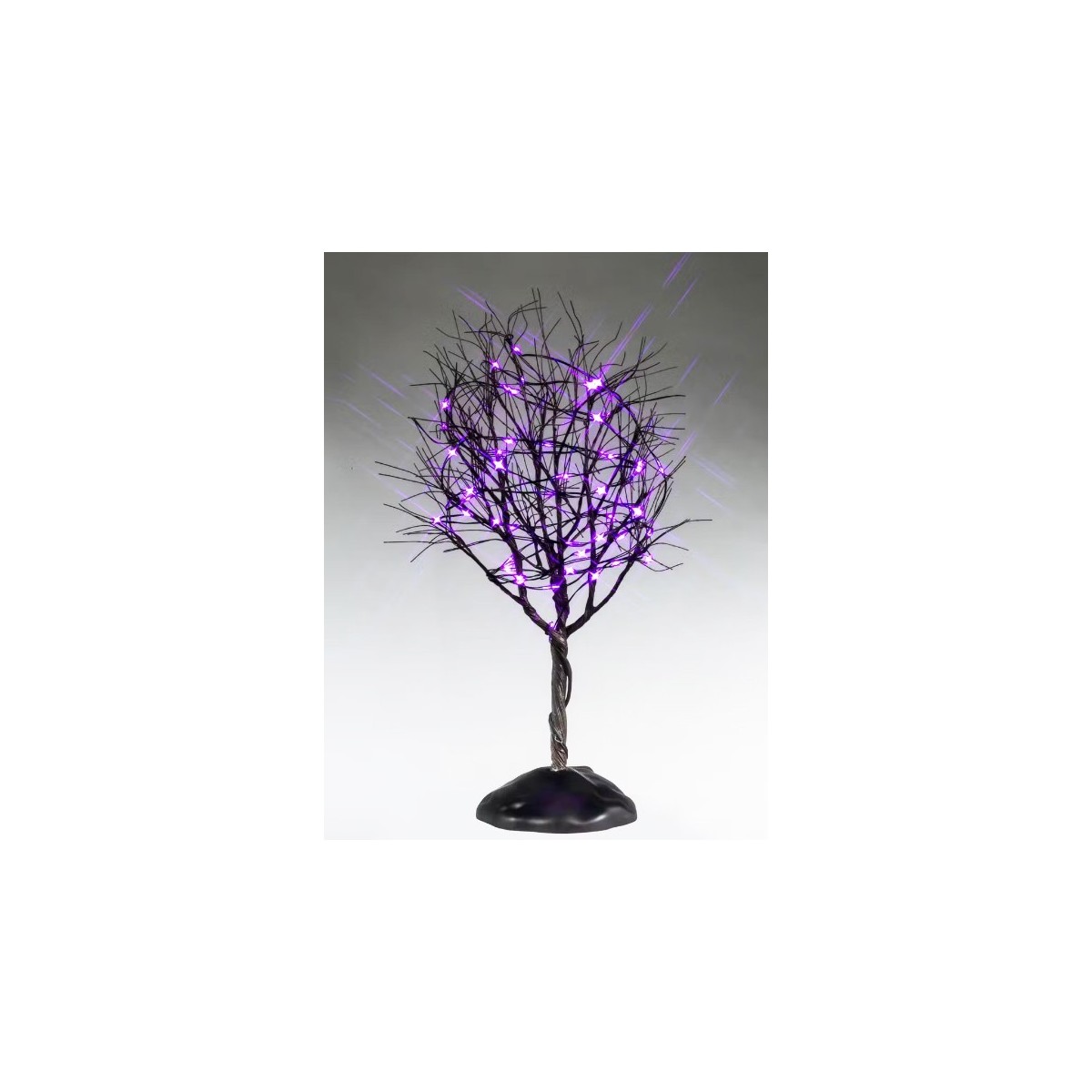 Arbre lumineux violet 23 cm LEMAX