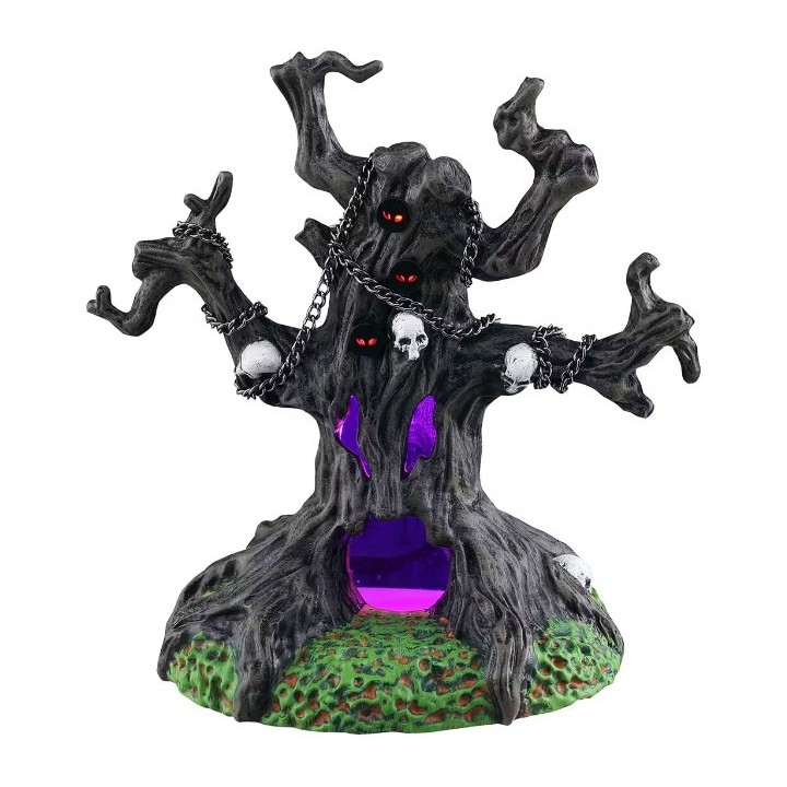 Arbre enchaîné lumineux LEMAX Spooky Town