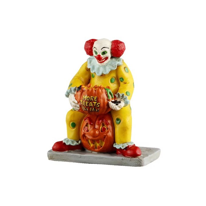 Clown effrayant avec friandises LEMAX Spooky Town