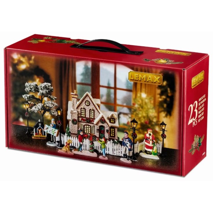 Coffret Noël blanc LEMAX
