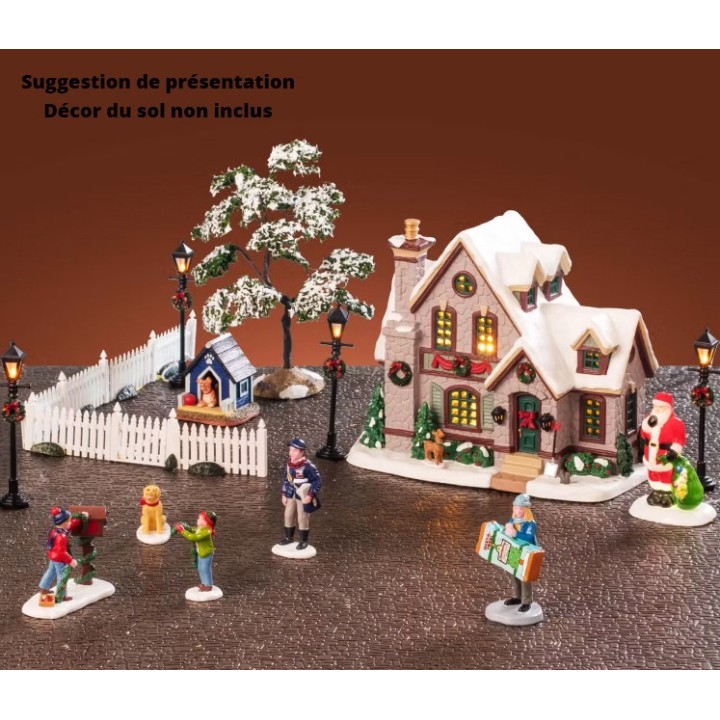 Coffret Noël blanc LEMAX