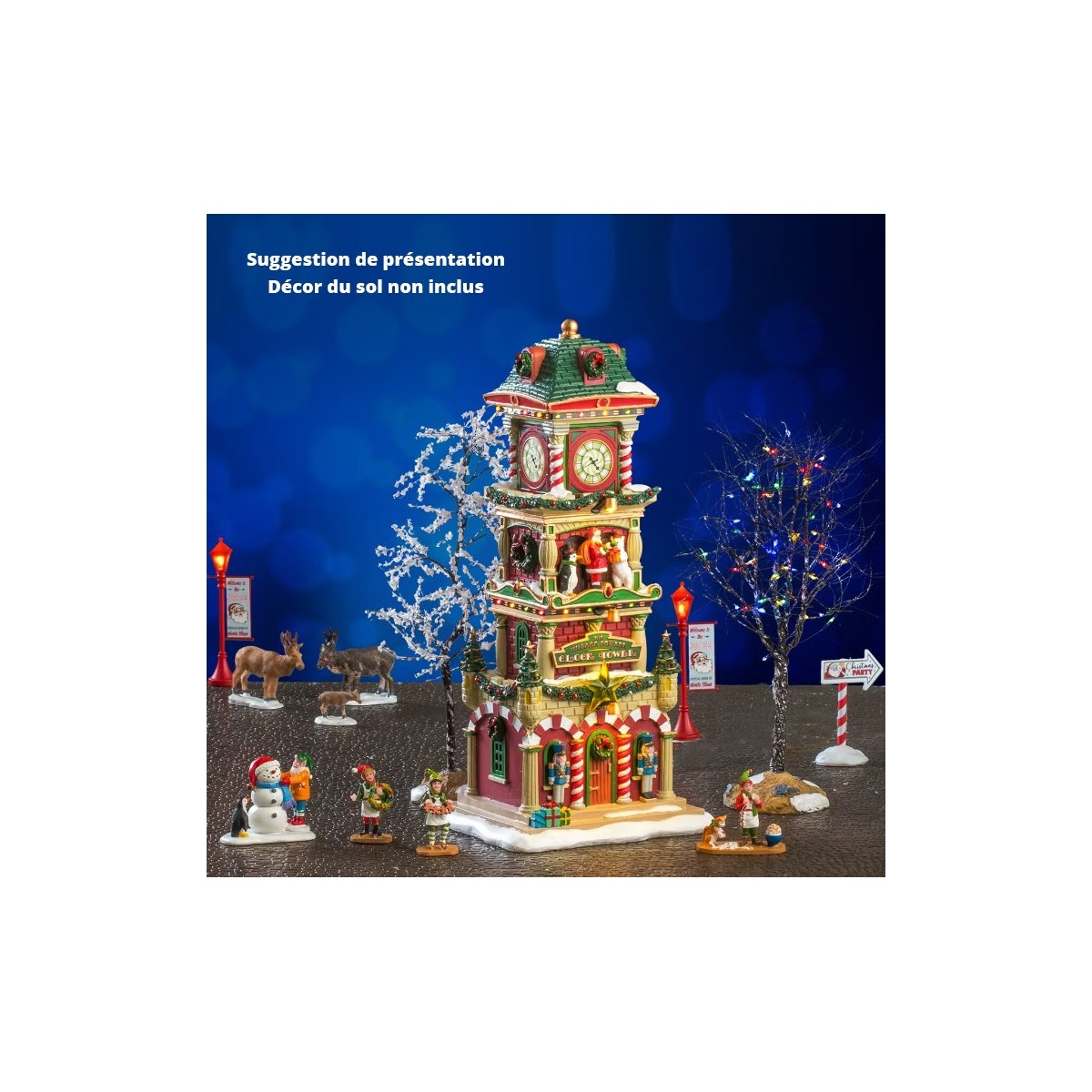 Coffret Horloge de Noël LEMAX