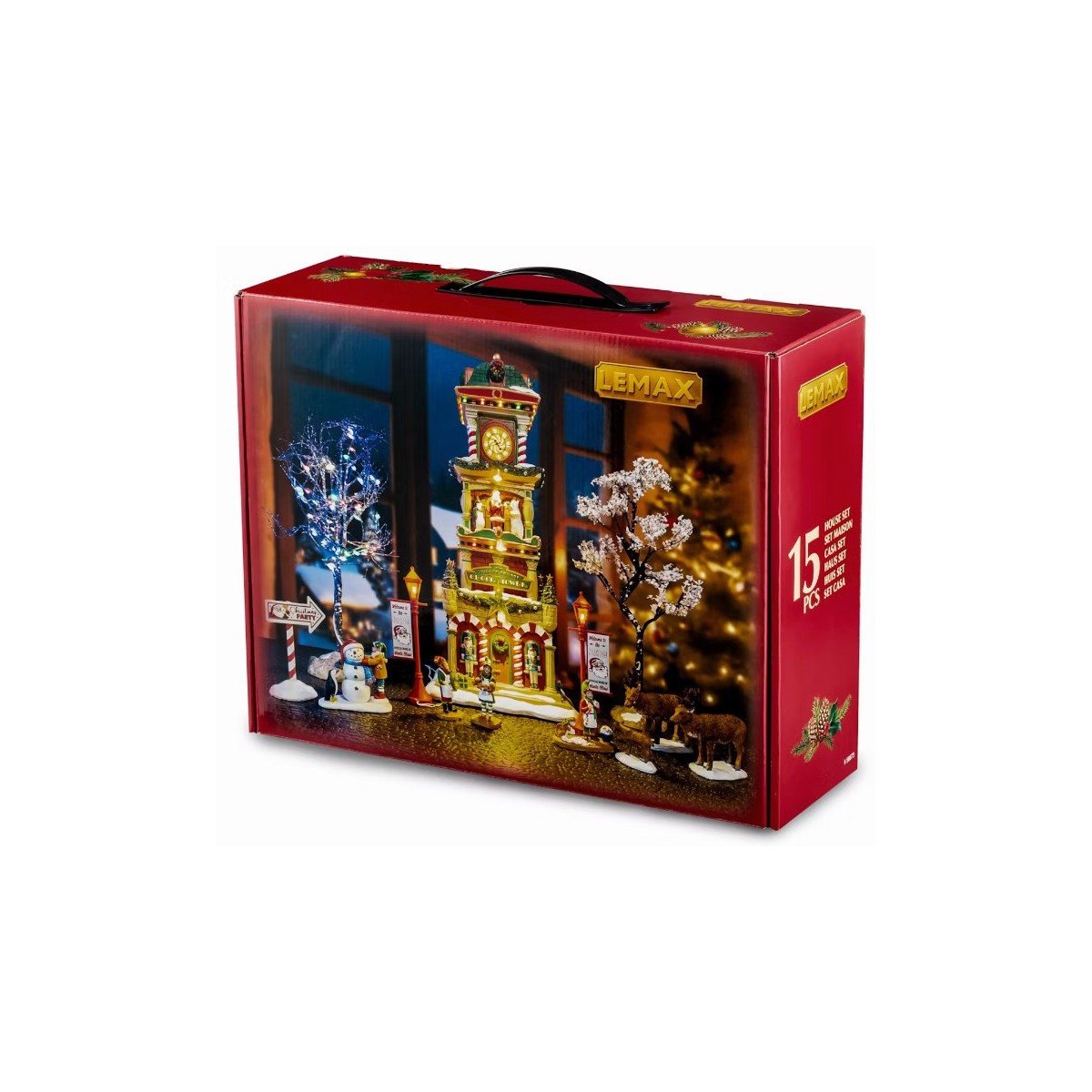 Coffret Horloge de Noël LEMAX