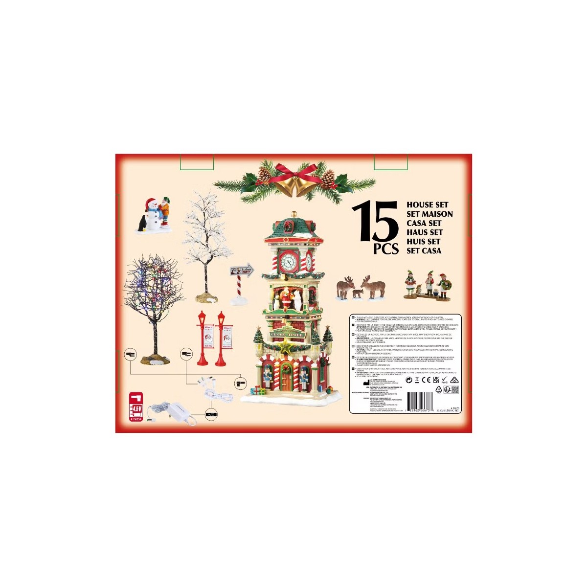 Coffret Horloge de Noël LEMAX