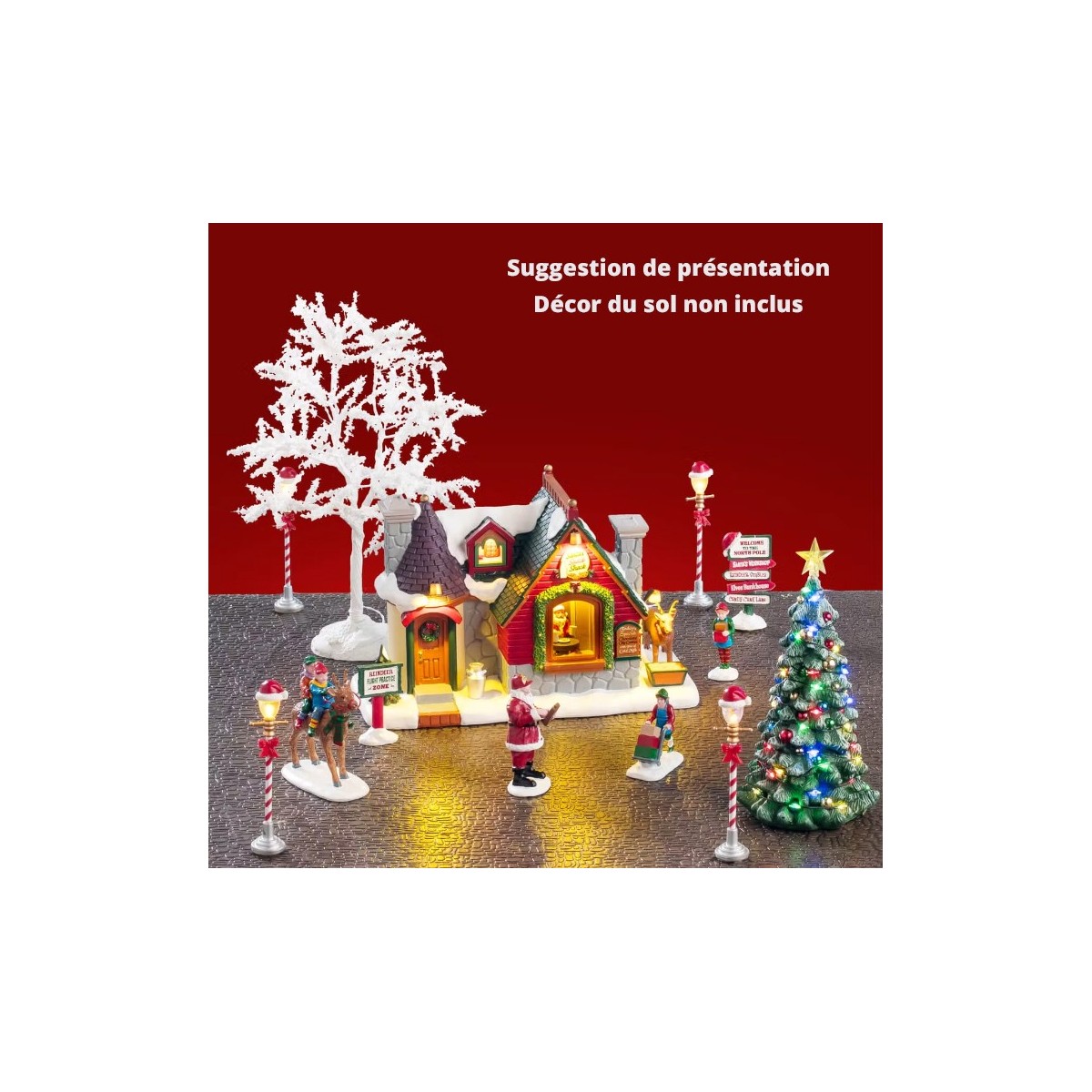 Coffret Snack du Père Noël LEMAX