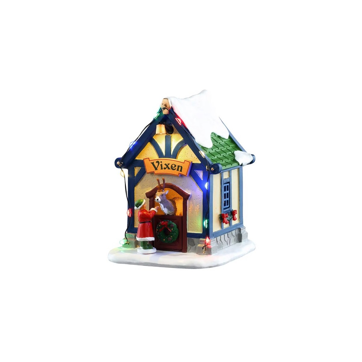 Maison lumineuse du renne Vixen LEMAX