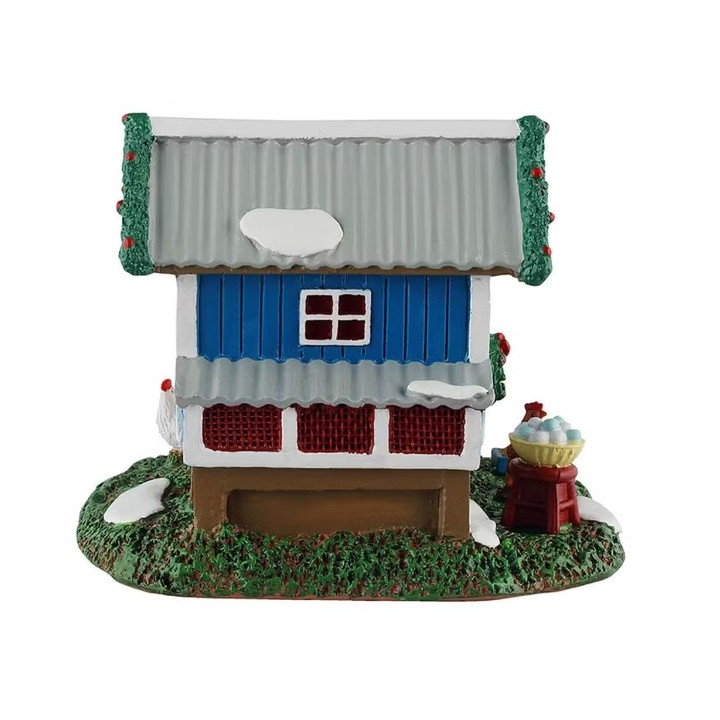 Poulailler de jardin décoré LEMAX