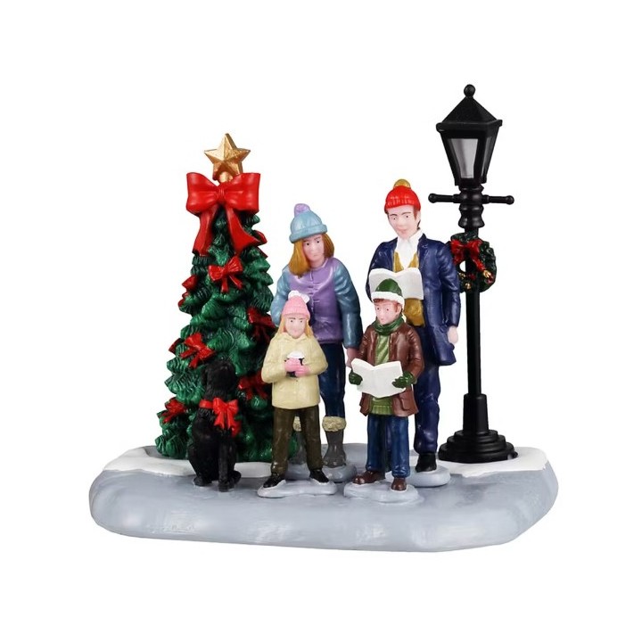 Chant de Noël en famille LEMAX