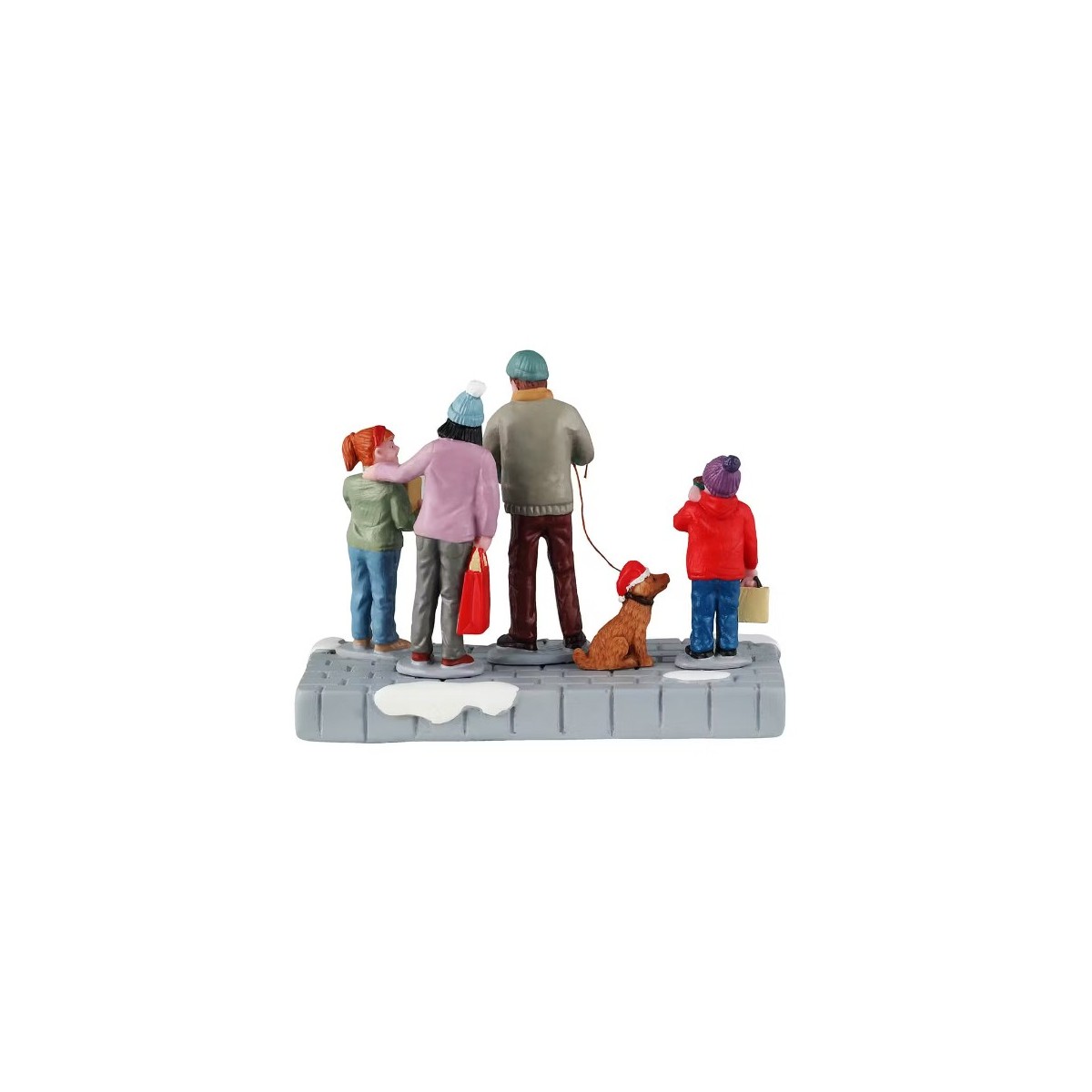 Courses de Noël en famille LEMAX