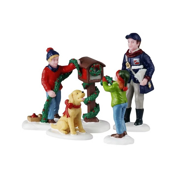 Décoration de la boîte aux lettres LEMAX Lot de 5