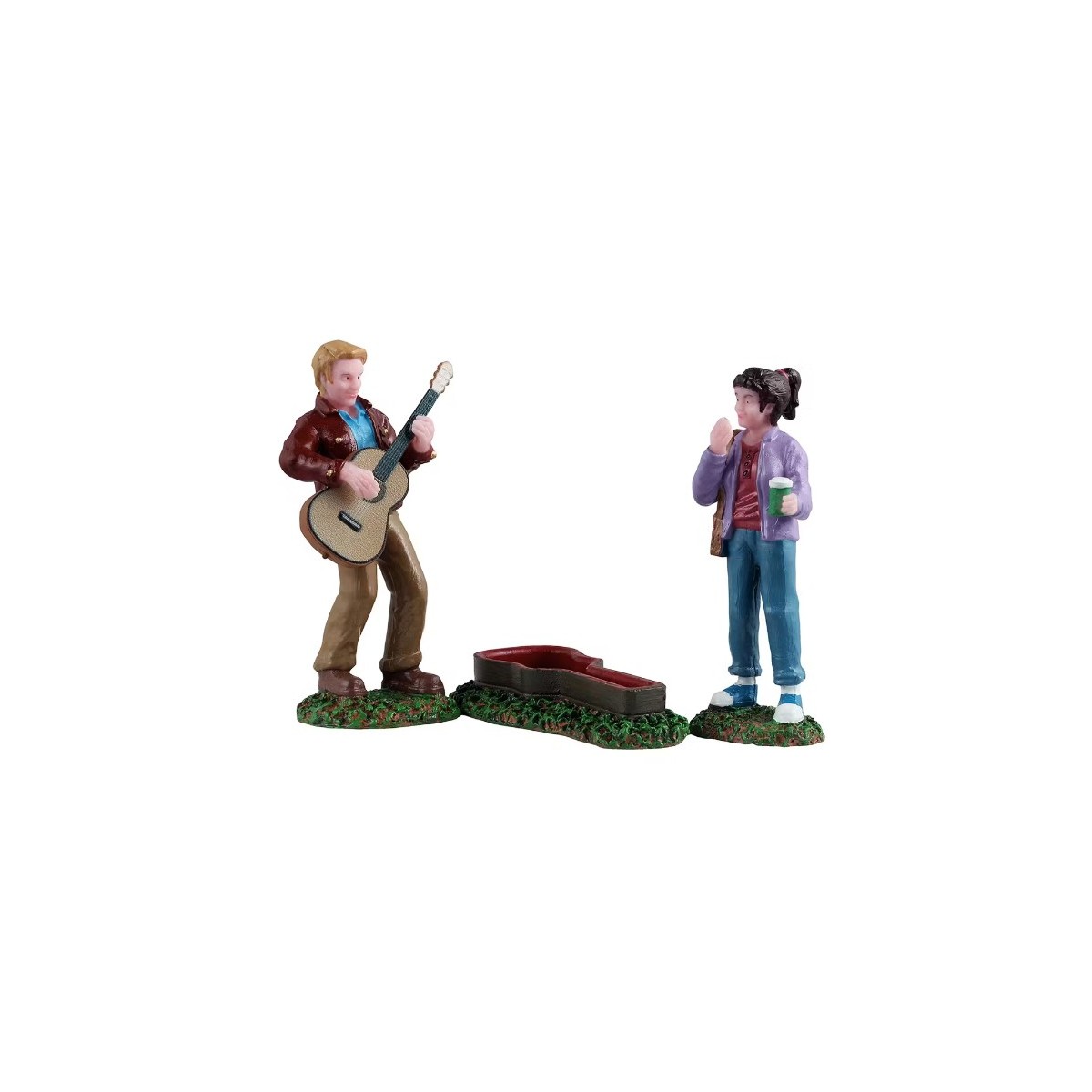 Couple avec guitare LEMAX Lot de 3