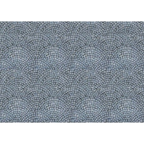 Feuille effet pierres pavé 100 x 35 cm Plateforme magnétique