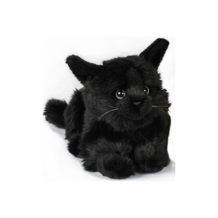 Peluche Chat noir 21 cm