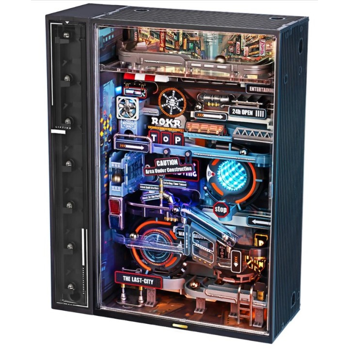 Maquette Circuit de billes futuriste 187 cm