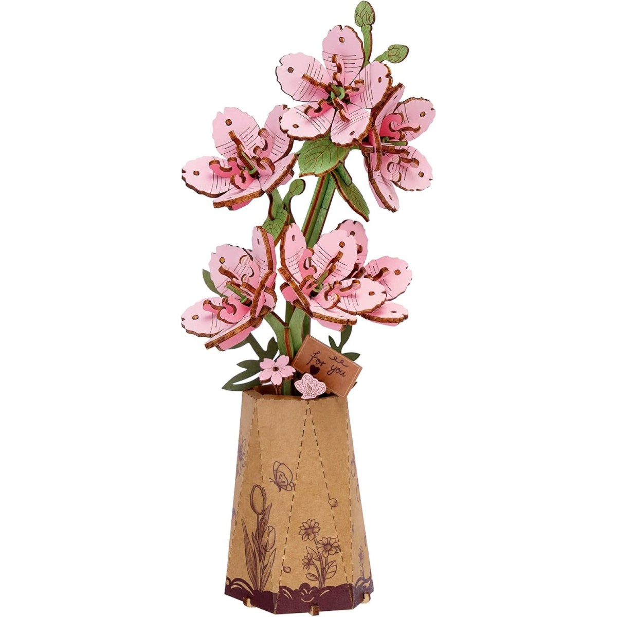 Maquette en bois Fleurs de cerisier Sakura