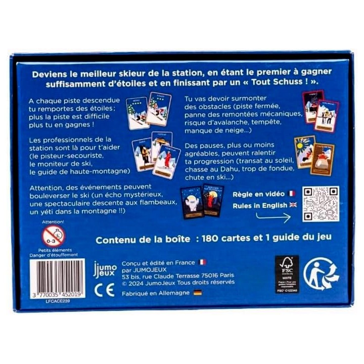 Jeu de cartes Après-Ski