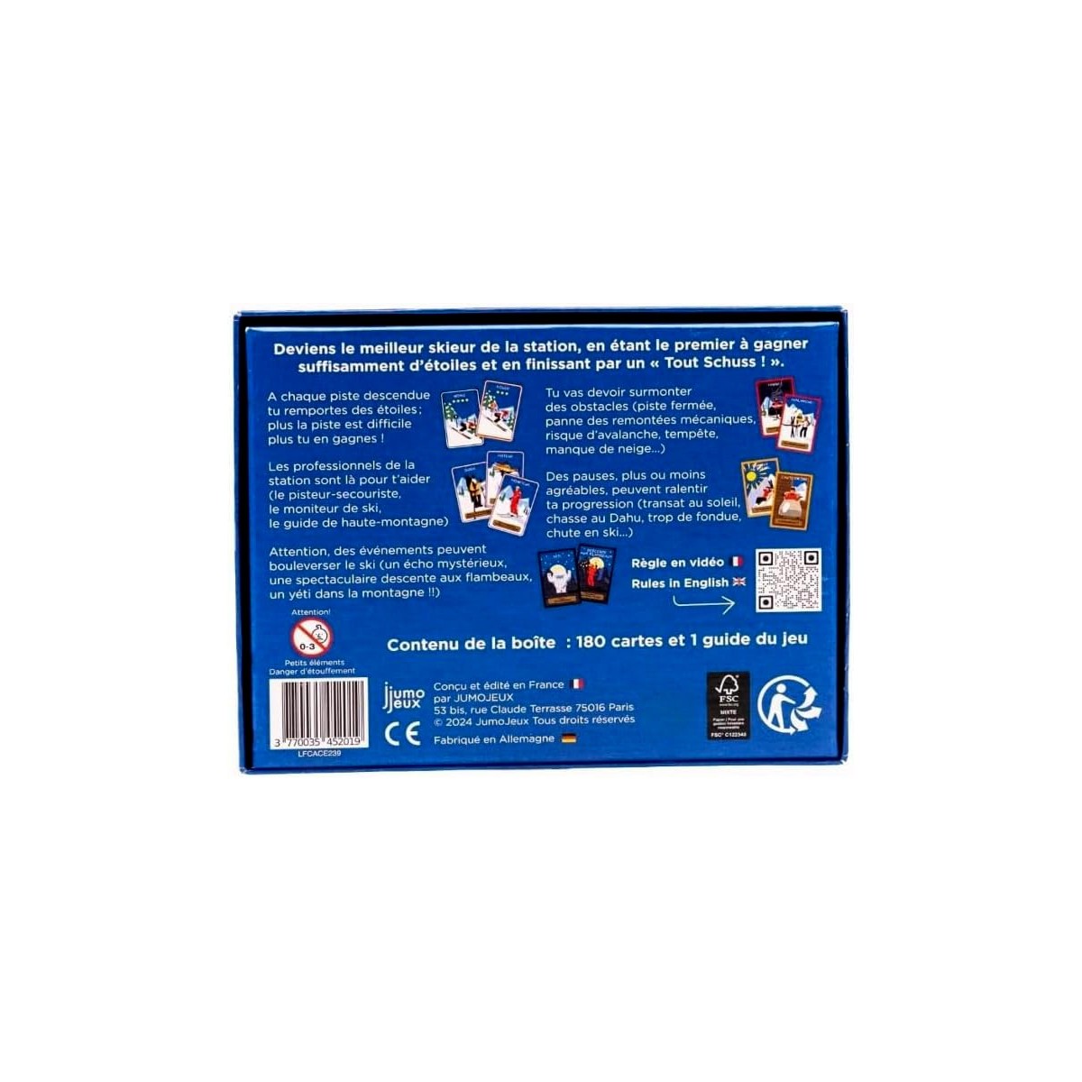 Jeu de cartes Après-Ski