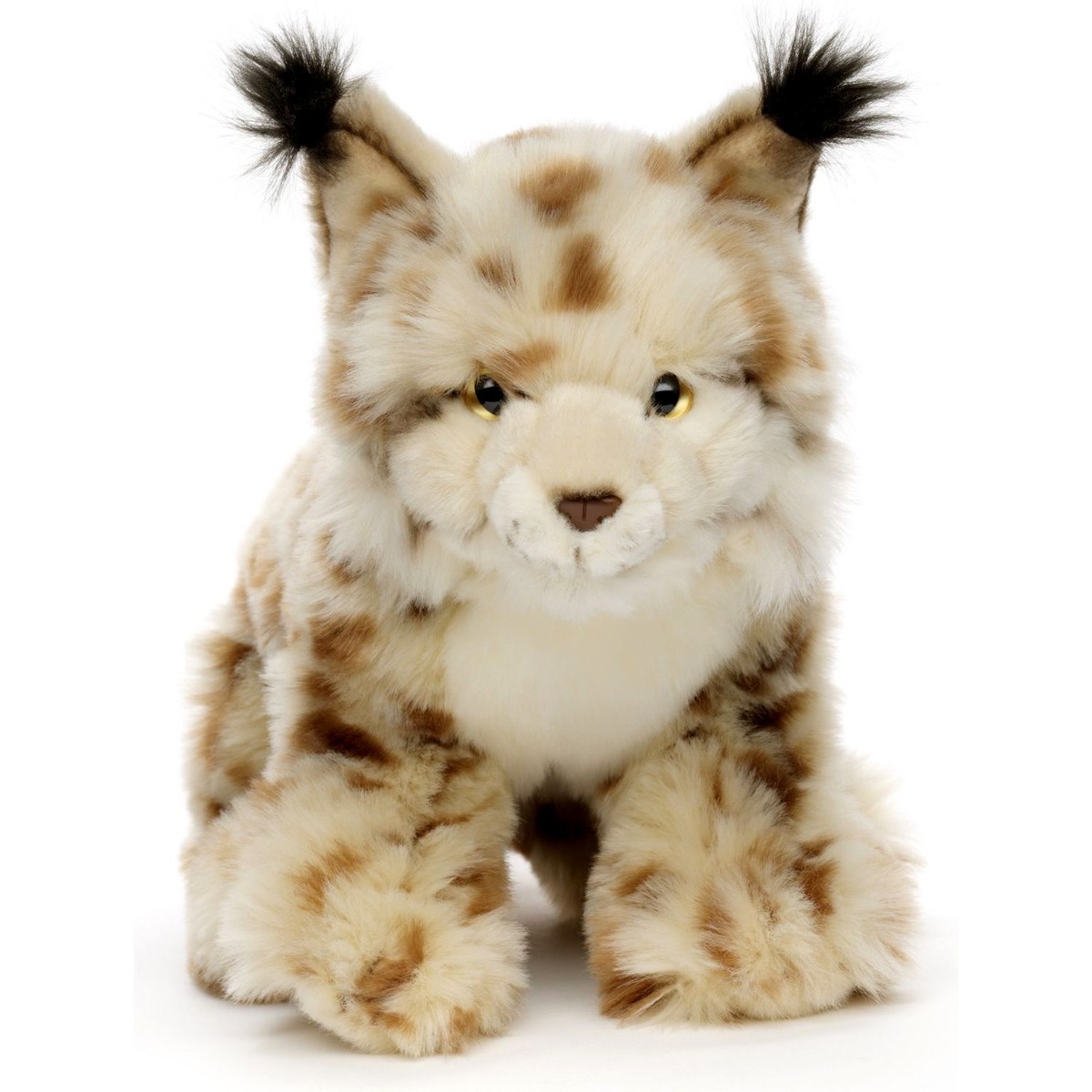 Peluche Lynx assis 34 cm
